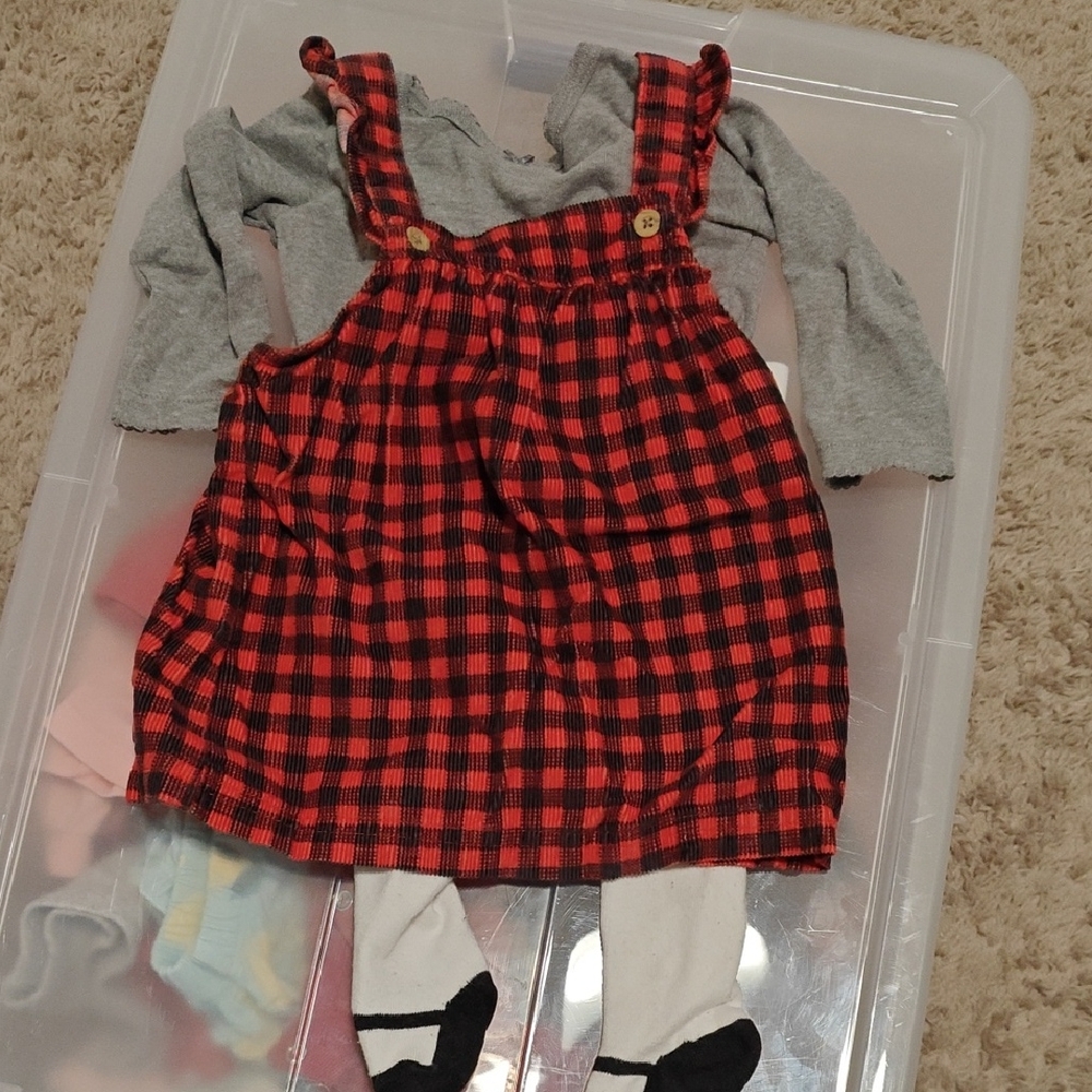 Carter's White Baby Outfit